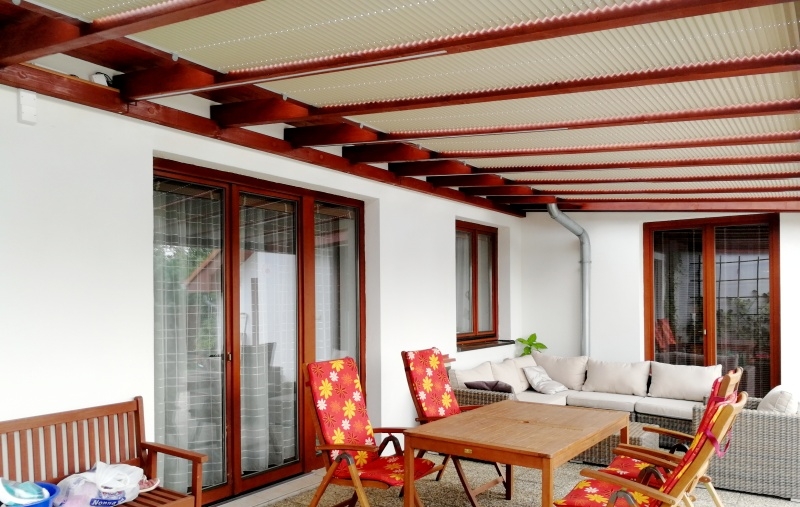 Pleated blinds